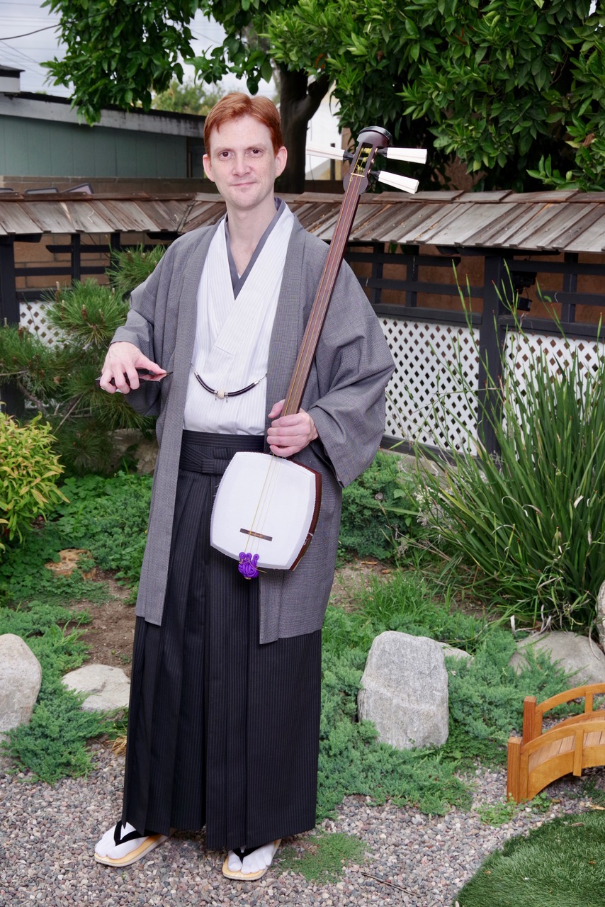 津軽三味線奏者 Mike Penny さん